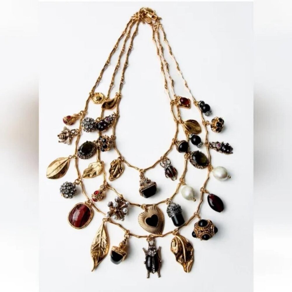 ZARA 3-PACK OF CHARM NECKLACES